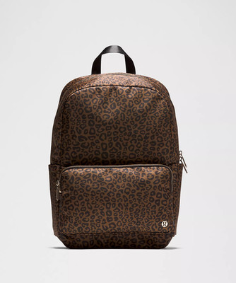 SAME DAY SHIP~LULULEMON EVERYWHERE BACKPACK 22L METAL~LEOPARD KHAKI MULTI/GOLD
