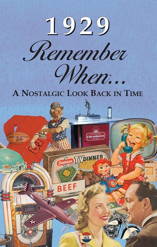 KardLet 1929 REMEMBER WHEN CELEBRATION Birthdays, Anniversaries, Reunions, H...