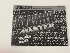 Blaster Master - NES. - Complete - V. Nice Condition. Nintendo Entertainment