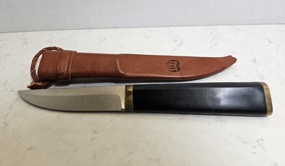 Vintage Tapio Wirkkala Puukko Knife W/Sheath Hackman Finland