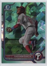 2022 Bowman Chrome Sapphire Edition Prospects Aqua 45/99 Yhoswar Garcia 1i3j