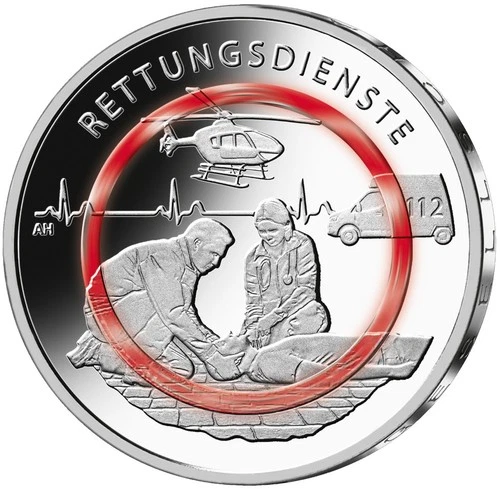 10 Euro "Rescue Services" 2026 Series "In the Service of Society"
