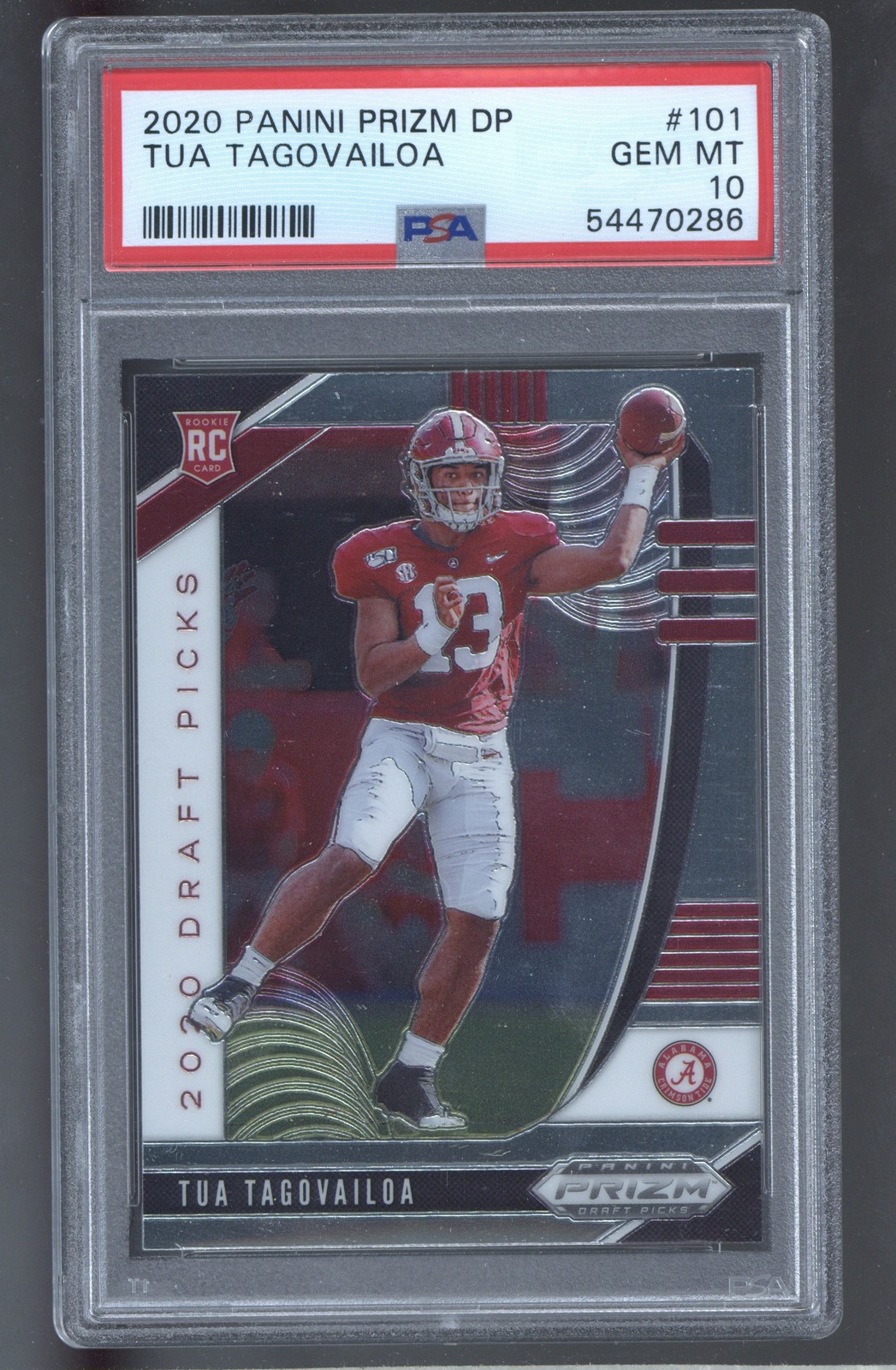 Tua Tagovailoa Panini Prizm Draft Picks #101 Base