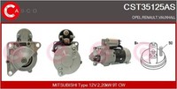 Casco CST35125AS Anlasser Starter FüR Opel Renault