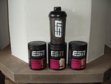 NEU 3x 300g ESN Whey Protein Pulver Schoko Er...