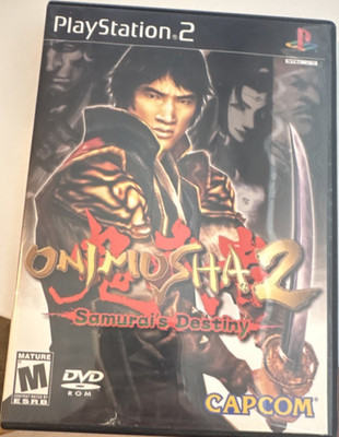 Capcom Onimusha 2: Samurai's Destiny PS2 Manual NTSC-U/C M-Action Martial Arts