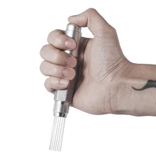 Retractable WDT Tool Espresso Distribution Tool with Magnetic Store, Adjustab...