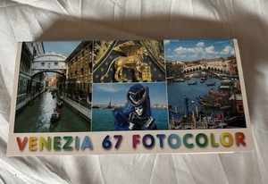 Vintage VENEZIA (Venice) Italy Souvenir Photo Pack of 25 Color Photgraphs