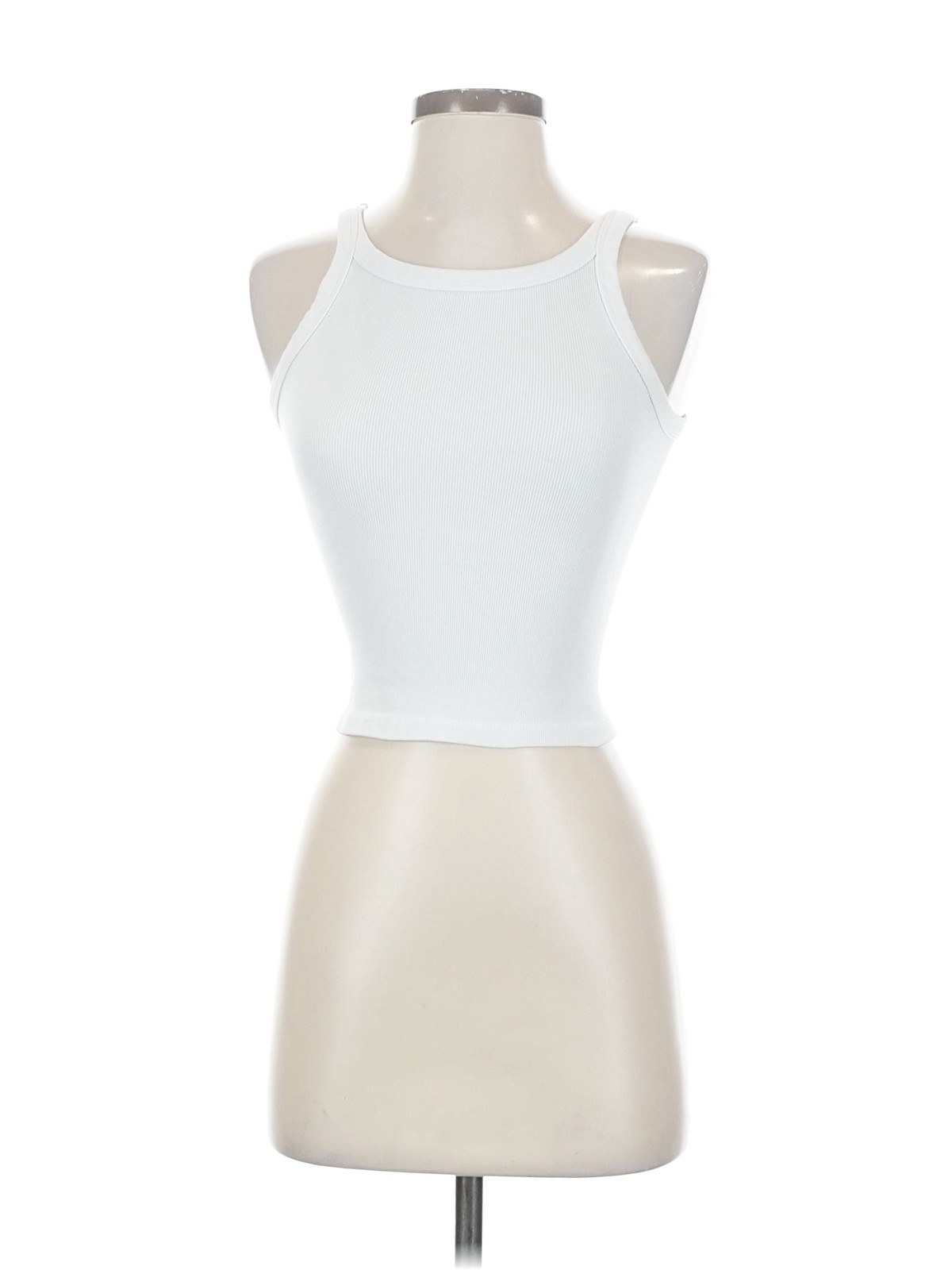 Zara Women White Tank Top S