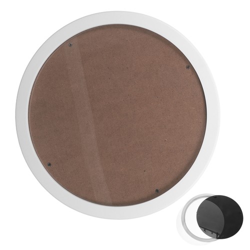 Round Decorative Photo Frame Circular Hanging Picture for Photos - Picture 8 of 12