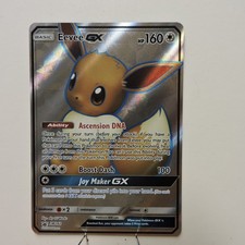 Pokémon TCG Eevee GX SM242 Promo Holo 160 HP SM Black Star Promos