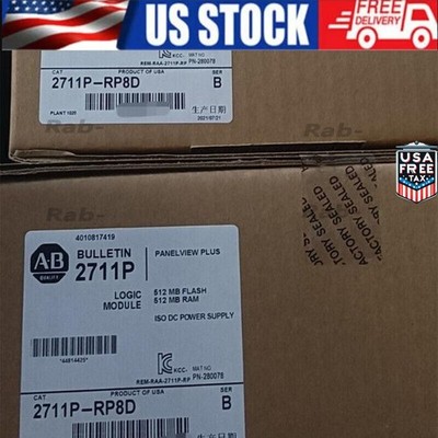 NEW   PanelView Plus 6 Logic Module 2711P-RP8D US Free Tax