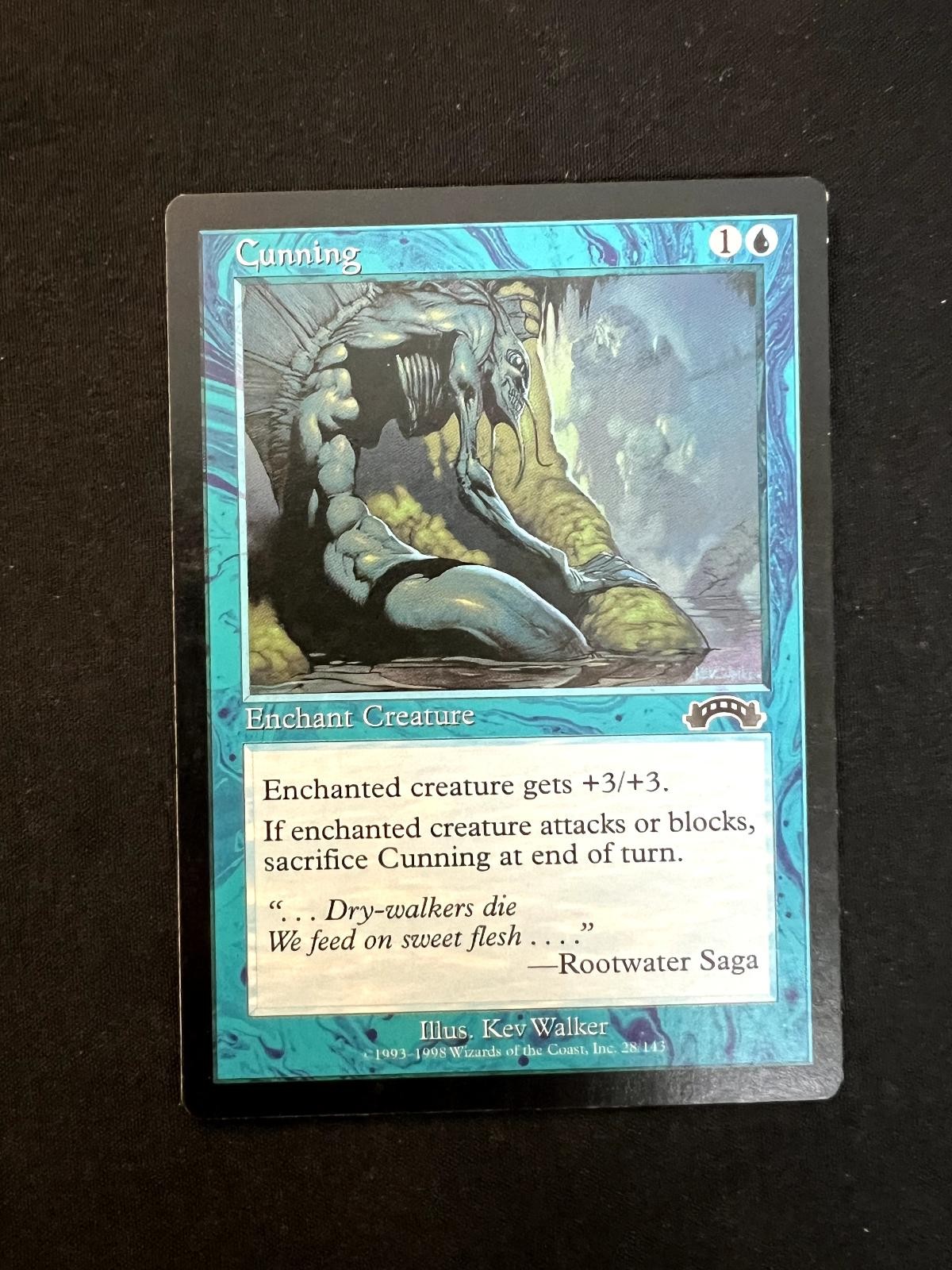 Cunning 28 C Exodus Magic: The Gathering LP