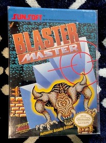 Blaster Master NES CIB ottime condizioni completo di scatola gioco Nintendo