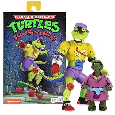 Teenage Mutant Ninja Turtles Cartoon Mondo Gecko with Kerma Ultimate 7  Figure