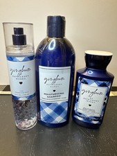 NEW Bath Body Works GINGHAM LOT Shampoo Body Wash and Fragrance Mist