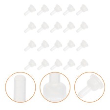 40 Pcs Replacement Silicone Pet Nurser Nipples Pacifiers for Feeding Bottles