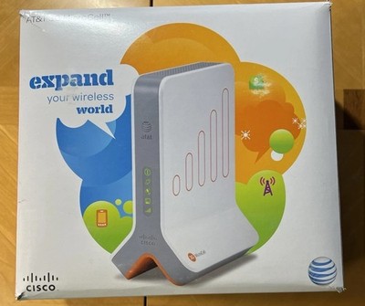 AT&T 3G MicroCell DPH153-AT Wireless Cell Phone Signal Booster Cisco - TESTED