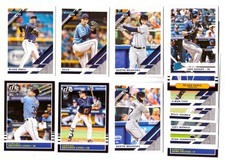 2019 Donruss (1-250 w/ Variation) - TAMPA BAY RAYS Team Set 