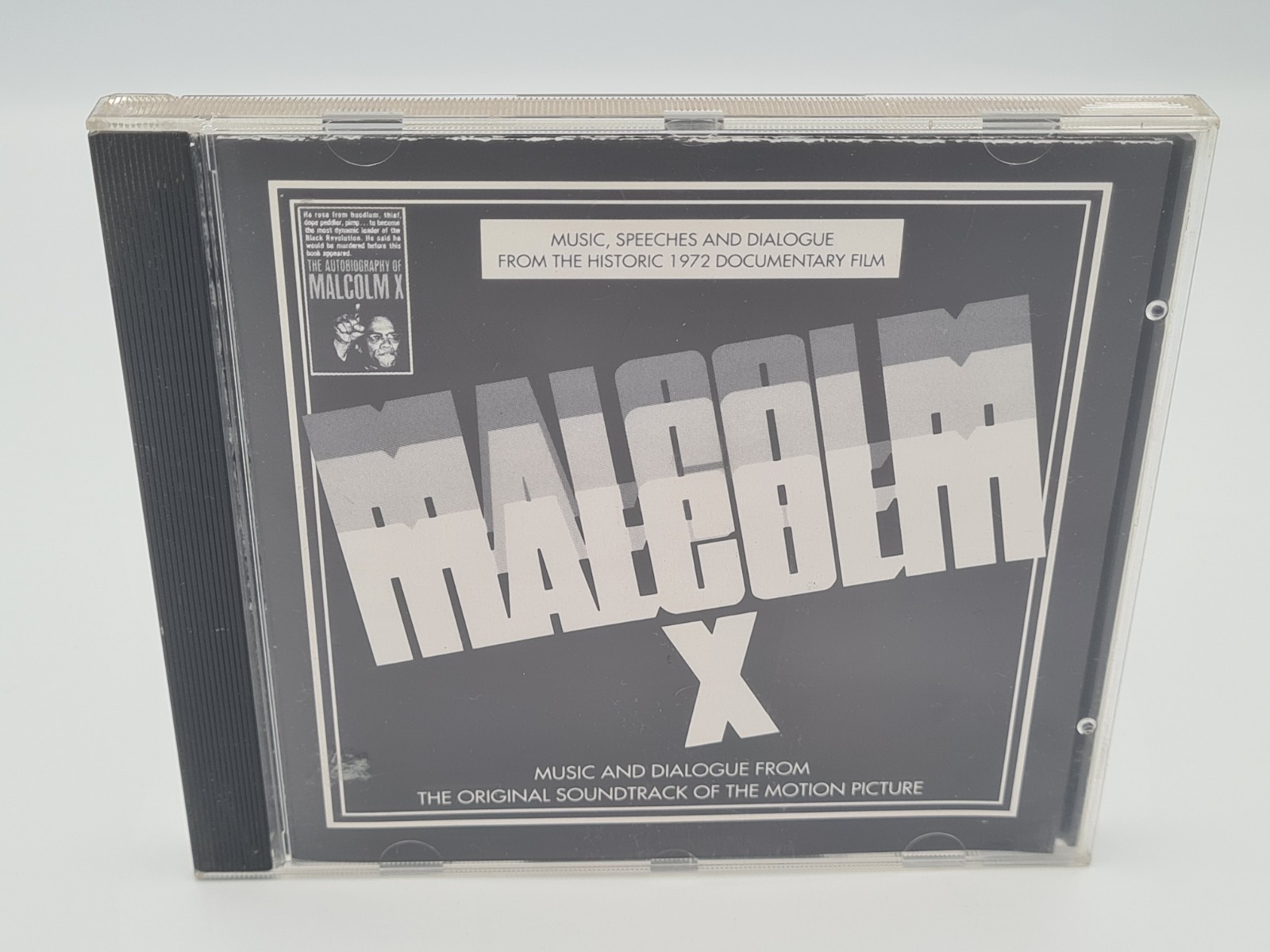 Malcolm X Music And Dialogue Motion Picture Soundtrack Cd Album 1972 Documentary