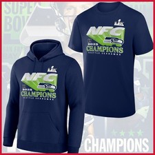 HOT - Seattle Seahawks 2025 NFC Champions Quick Pass Hoodie Tee Fan Look S-5XL