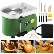 350W Electric Pottery Wheel 10''Clay Wheel Forming Machine for Adults UK