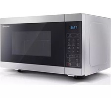 SHARP YC-MG252AU-S Microwave with Grill - Silver - BOX DAMAGE