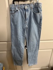 Y2K VINTAGE Levis 550 Jeans Mens 36x 34 Relaxed Fit Denim Cotton Made in USA