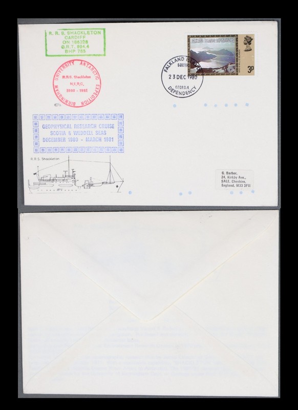 Mayfairstamps Falkland Islands 1980 University Antarctica Expeditino Birmingham