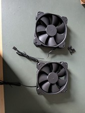 2x Corsair 120mm 3-Pin Black Case Cooling Fan 31-006434