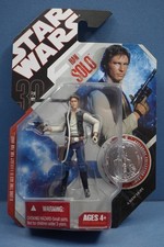 Star Wars 30th Anniversary Action Figure -  11 Han Solo w headset & gloves