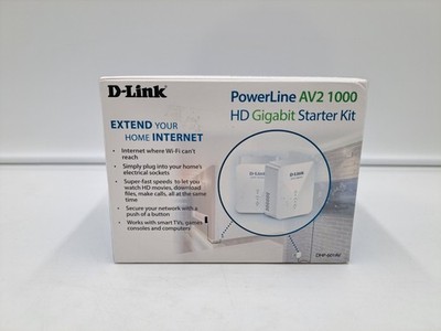 D-Link PowerLine AV2 1000 Gigabit Starter Kit DHP-601AV 2 Adapter_0.35_5