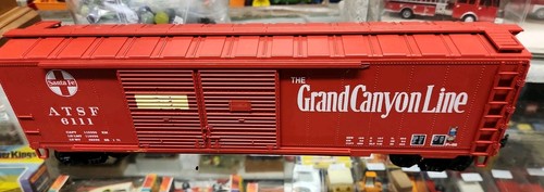 Muestra de preproducción calibre O MTH Santa Fe 50’ DD coche de carga #6111  | Zustand: Used