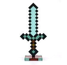 Minecraft Redstone Light Up Torch Sword Desktop Bedside Lamp