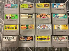 Super Famicom Software 16 Games Collection Japan Nintendo Classic Titles
