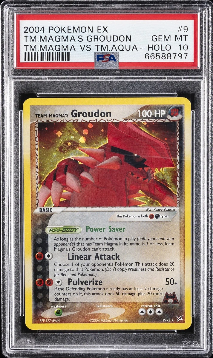 Pokémon TCG Professional Sports Authenticator (PSA) EX Team Magma