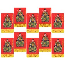 10 Pcs Blessing Cards Feng Shui Products Big Auspicious Accessories