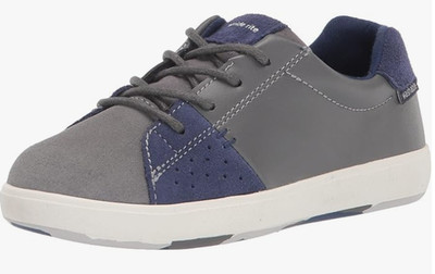 Stride Rite Boy's M2P Maci Shoe, Grey/Navy, 13.5 M US Little Kid
