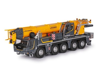 Liebherr LTM 1110-5.2 Mobile Crane - Conrad 1:50 Scale Diecast Model #2126/0 New