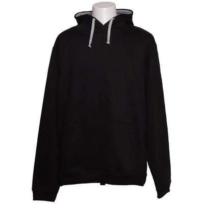 Roly, Kapuzenpullover, Größe: XXL, Urban, Schwarz/Grau, Baumwolle/Polyester #qg8