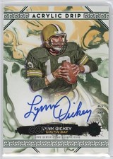 2023 Topps Motif Acrylic Drip Auto Winsor Green 2/8 Lynn Dickey #AD-LD Auto 2d8