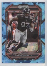 2022 Panini Prizm Blue Ice Prizm 87/99 Grady Jarrett #16 0c2
