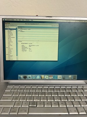 MacBook本体 Power Book G4 A1010 Apple PowerBook G4 A1010 Laptop Silver 12