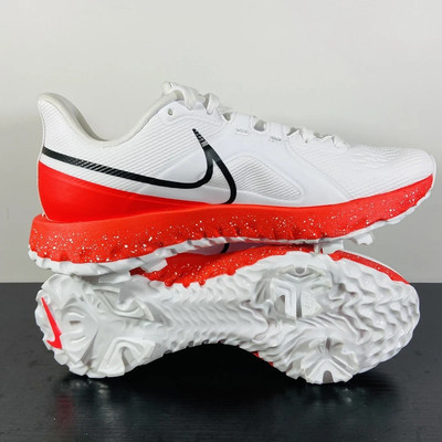 Nike React Infinity Pro Women's Golf Shoes White Red CT6621-106 Size 5 Wide