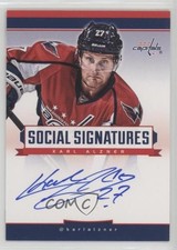 2013-14 Panini Playbook Social Signatures Karl Alzner #SS-KZ Auto 9zx