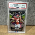 2017 Panini Prizm - Instant Impact Patrick Mahomes Silver Prizm (RC) PSA 10