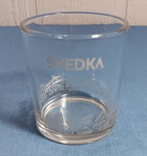 SVEDKA Vodka Rocks Glass Tumbler Diamond Pattern Barware Drinkware