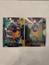 OMARION HAMPTON 2025 SELECT  GREEN YELLOW PRIZM SHOCK #2 + Base #13 RC