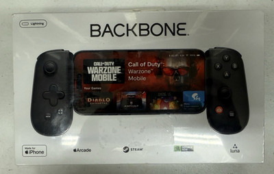 NEW Backbone One BLACK Controller 2nd Gen OPEN BOX FOR IPHONE