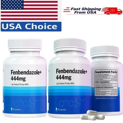 3PACK FENBENDAZ0LE mg 444 90 capsules  Superior Dietary Vitamin | 270 Capsules